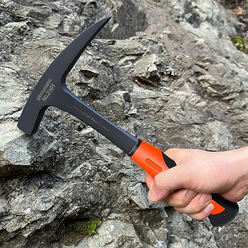 glorousamc Rock Pick - 28 oz Geological Hammer with Pointed Tip-Masonry Hammer-081624 - Image 3
