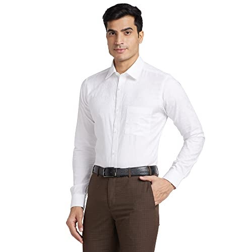 Raymond White Shirt (Size: 44)-RMSX11522-W0 - Image 3