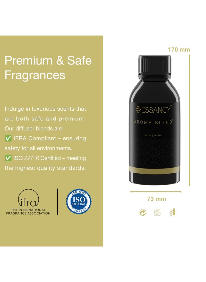 Ahla Jaw Addresses Aroma Blend 500ml, an MSDS-certified, environmentally friendly, anti-allergic, pure fragrance oil for enhancing ambience and removing odours, manufactured in the UK - pzsku/Z402D98D8F24EA023A04FZ/45/1741163675/23477e59-733a-4e59-ab01-ca85f98449de