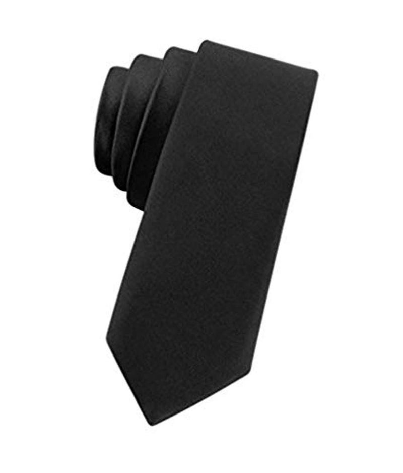 Osking Ties Free Size Solid Satin Plain Classy Colored Formal Necktie for Men(Length : 58 Inches, Width - 3 Inches) - Image 3