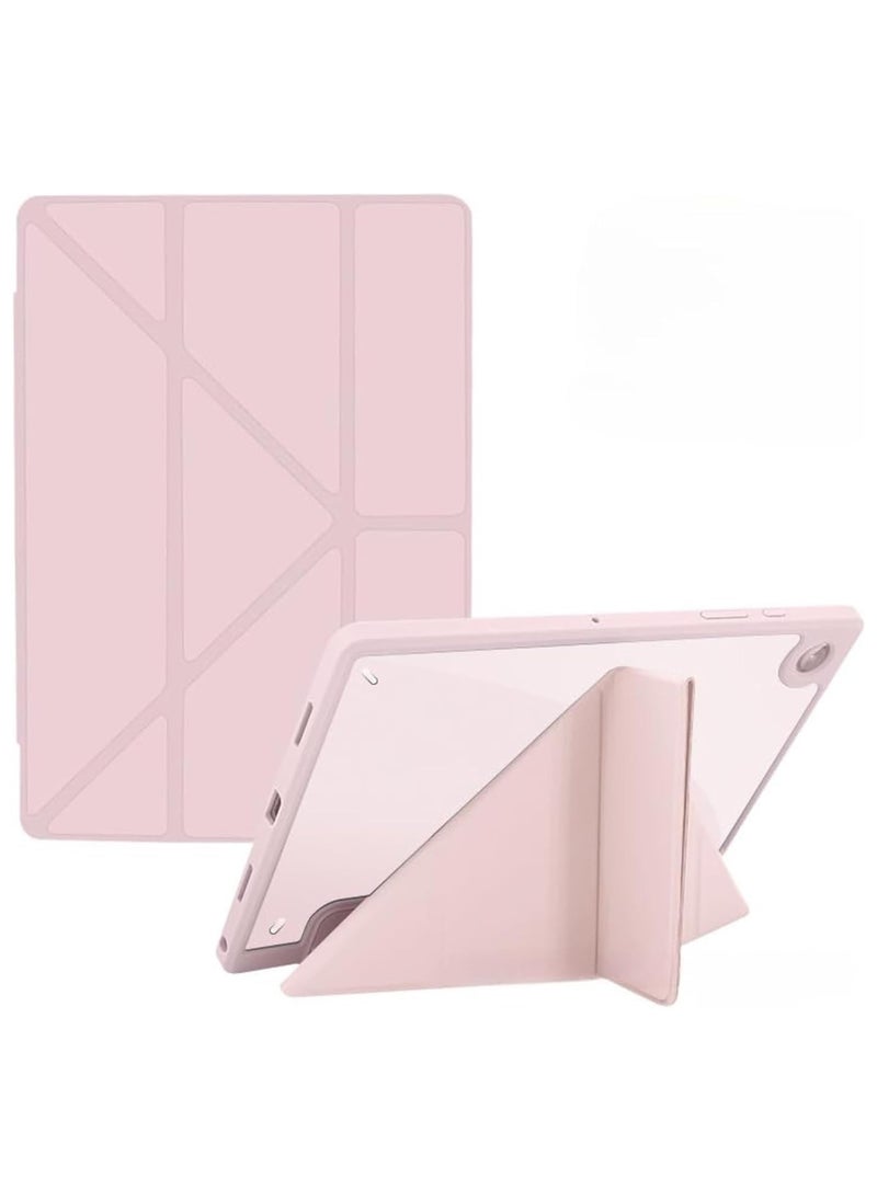 General Suitable for Samsung Galaxy Tab S9 Plus/S9 FE Plus, Acrylic Deformation Bracket Flat Protective Cover[With pen slot][Auto Sleep/Wake 