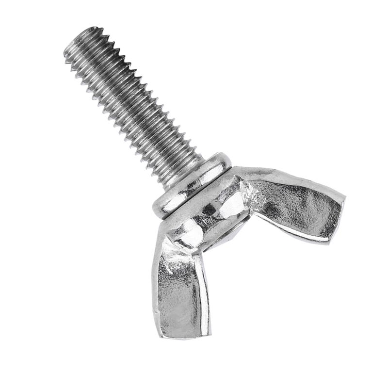 5 قطع براغي ذراعيات إبهام DIN316 من فولاذ 304 غير قابل للصدأ (مقاس M6*16) - Image 1
