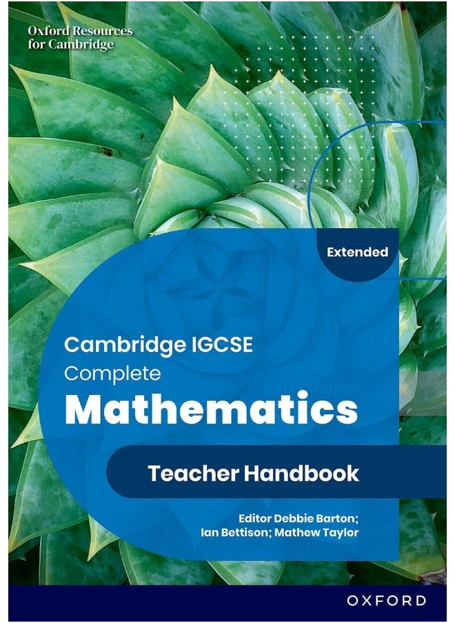 Cambridge IGCSE Complete Mathematics Extended: Teacher Handbook Sixth Edition 