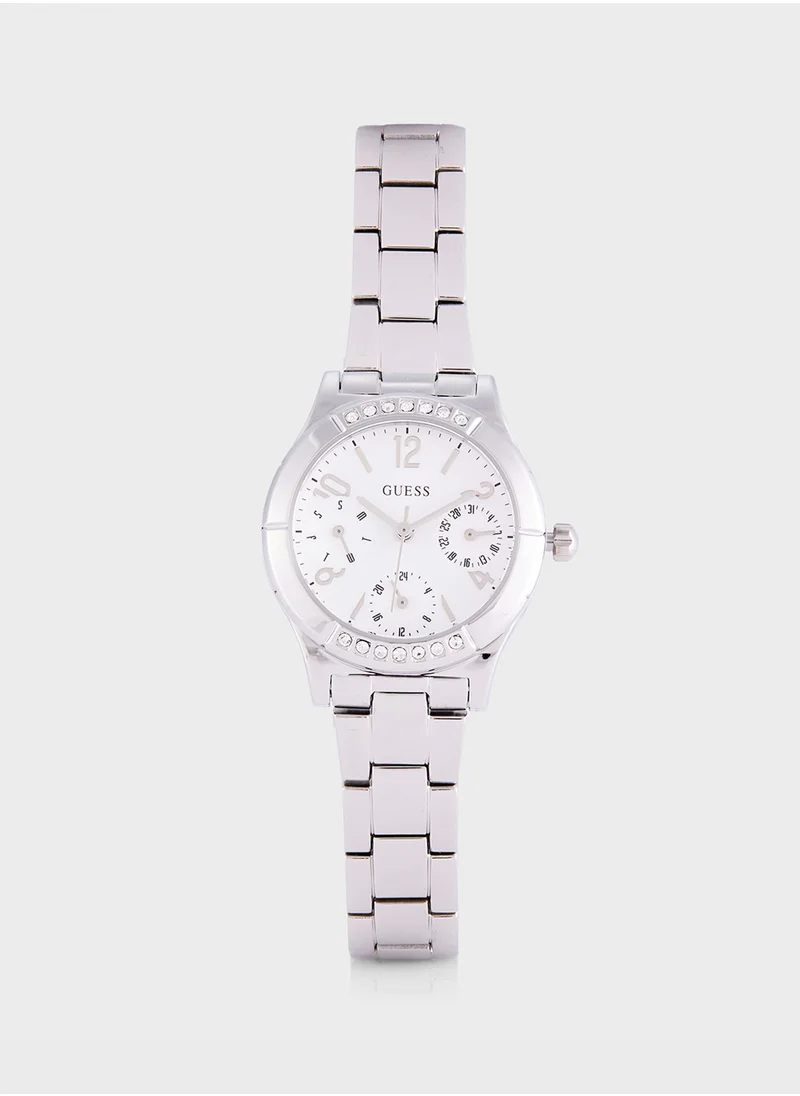 جس Piper Steel Strap Analog Watch