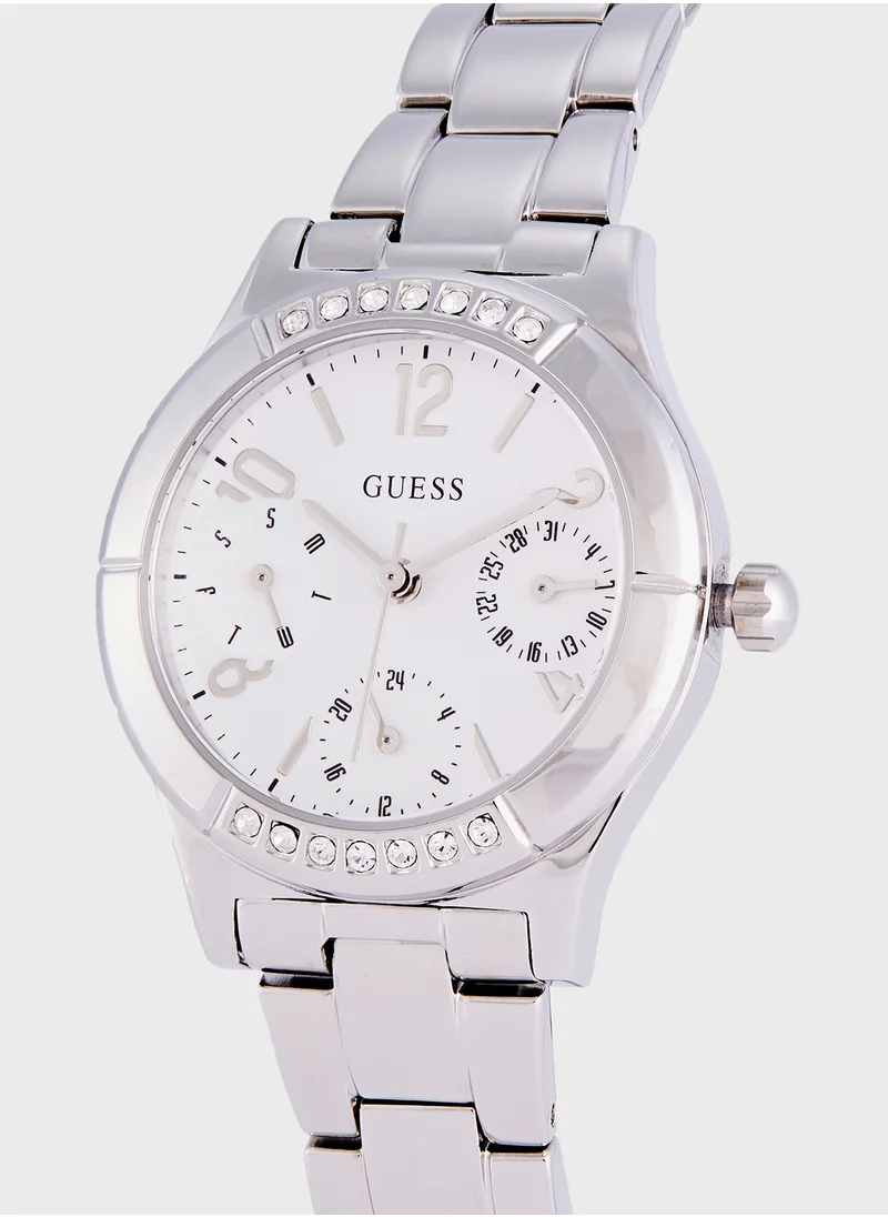 جس Piper Steel Strap Analog Watch