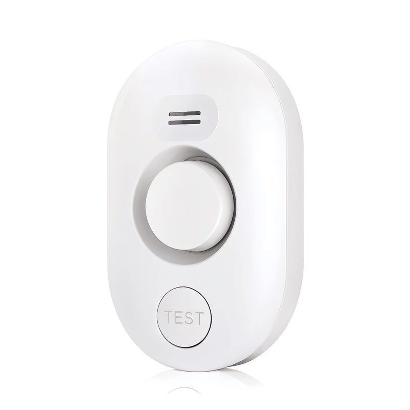 Water Leak Detector Sensor Alarm Home Water Flooding Monitor Smart Sink Overflow Monitoring Adjustable Wet Moisture Alert Pipe Leakage Drip Detection Warning for Basement Floor