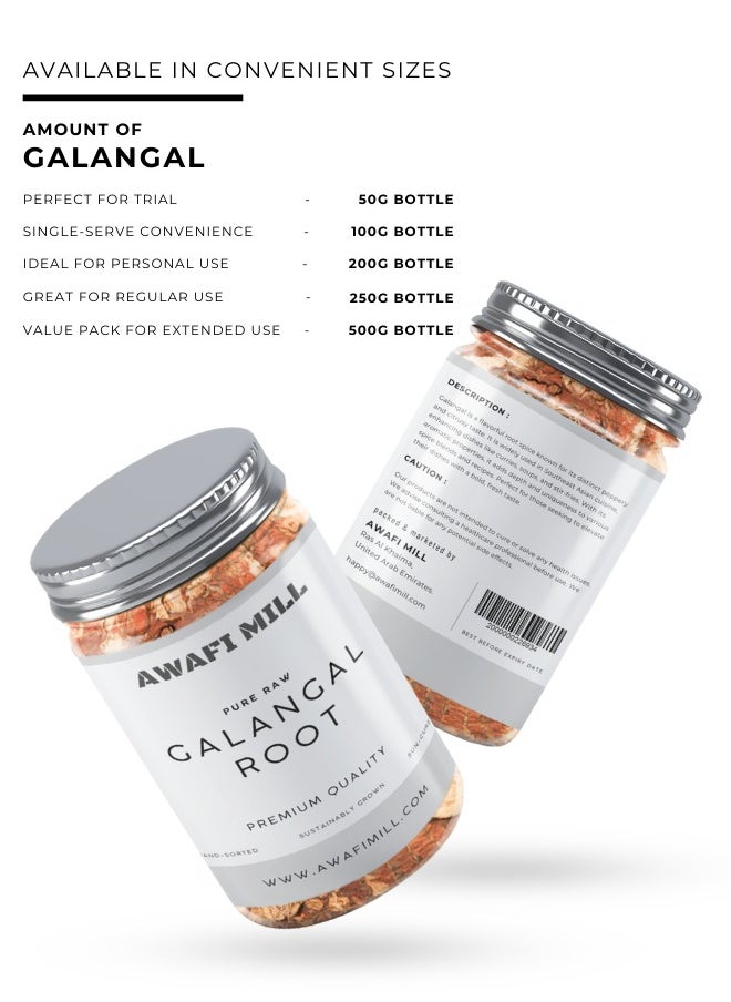 Awafi Mill AWAFI MILL Galangal Root | Dried Sitharathai | Aromatic Spice for Authentic Cooking & Seasoning  - Image 4