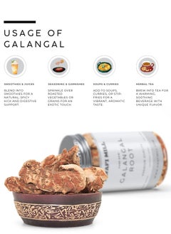 Awafi Mill AWAFI MILL Galangal Root | Dried Sitharathai | Aromatic Spice for Authentic Cooking & Seasoning  - Image 3