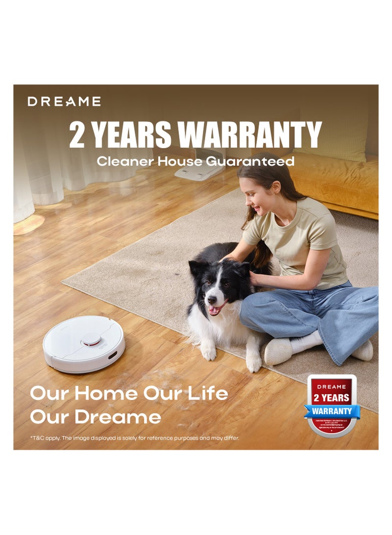 Dreame L10 Pro Robot Vacuum Cleaner with Mop, 4000Pa Suction Power, Lidar Robotic Vacuum with Superb Navigation and High Precision 3D, 4-Stage Cleaning, Multi-Level Mapping, 150 mins Runtime,  2 Year Warranty 46 W RLS5L-B Black - Image 2