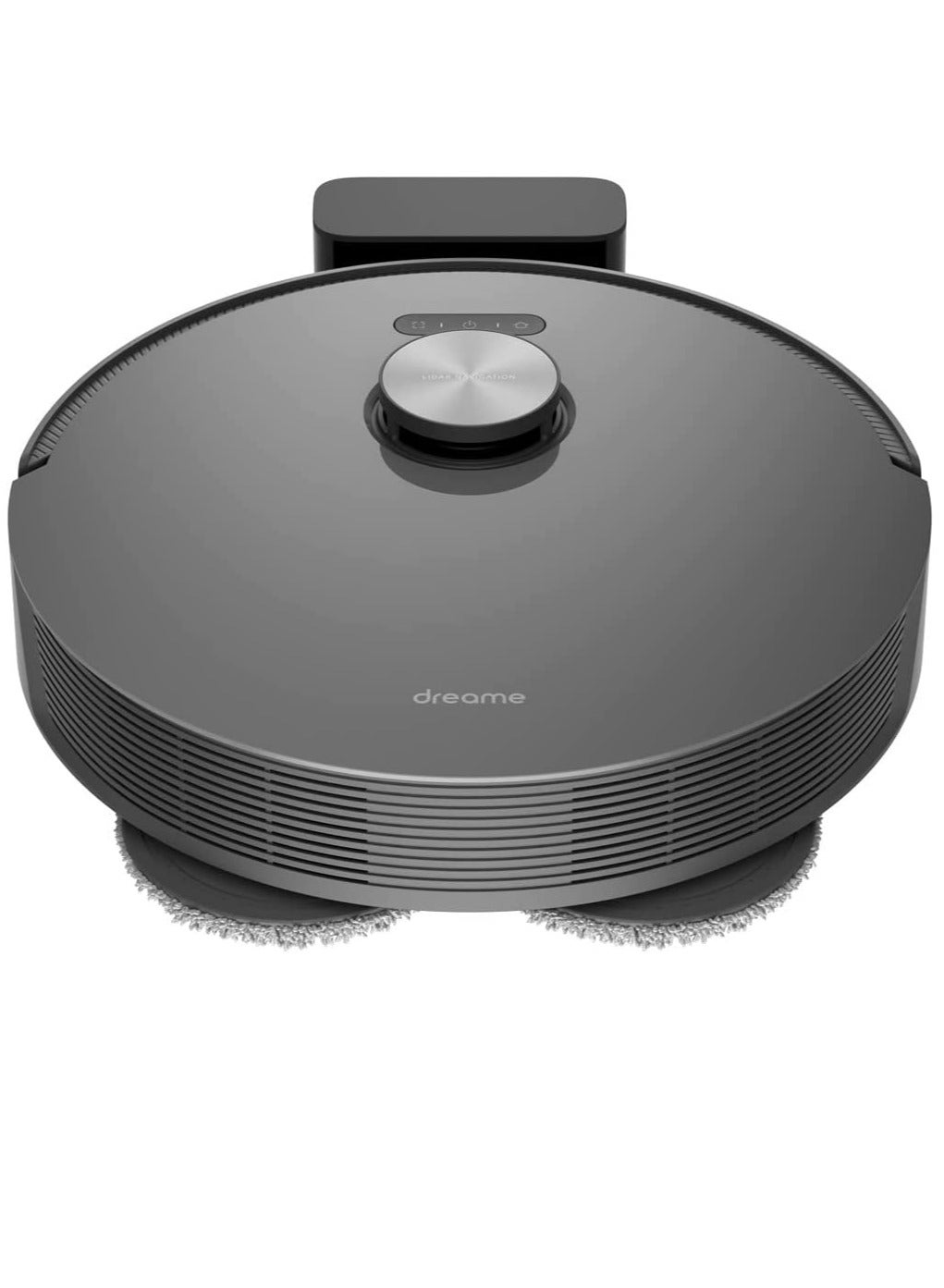 L10 Pro Robot Vacuum Cleaner with Mop, 4000Pa Suction Power, Lidar Robotic Vacuum with Superb Navigation and High Precision 3D, 4-Stage Cleaning, Multi-Level Mapping, 150 mins Runtime, 2 Year Warranty 46.0 W RLS5L-B Black