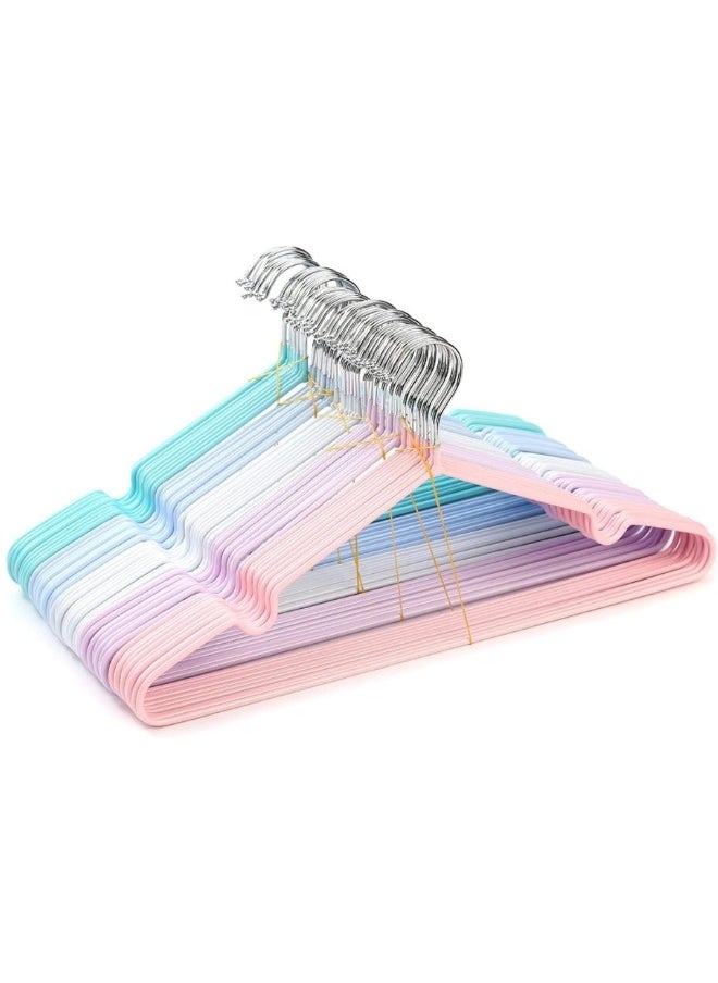 FALMER - 50 pieces of stainless steel hangers, made of stainless steel, size 40*25 cm - Image 1