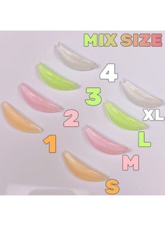 ICONSIAM Lash Lift Shields Crystal Eyelash Perm Rods Lami Lamination Roller Pl Perfect Line Lifting Rod M Curl Perming Guards Lift & Tnit Lashes Rapid 100 Applications Perm Pads  - Image 2