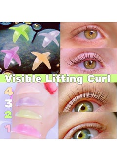 ICONSIAM Lash Lift Shields Crystal Eyelash Perm Rods Lami Lamination Roller Pl Perfect Line Lifting Rod M Curl Perming Guards Lift & Tnit Lashes Rapid 100 Applications Perm Pads  - Image 3