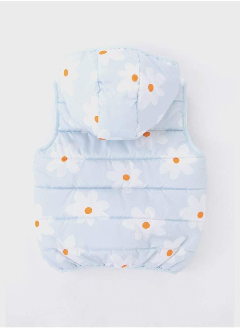 DeFacto - Infant Printed Puffer Vest - Image 1