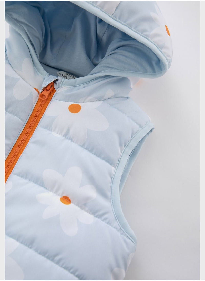 DeFacto - Infant Printed Puffer Vest - Image 1