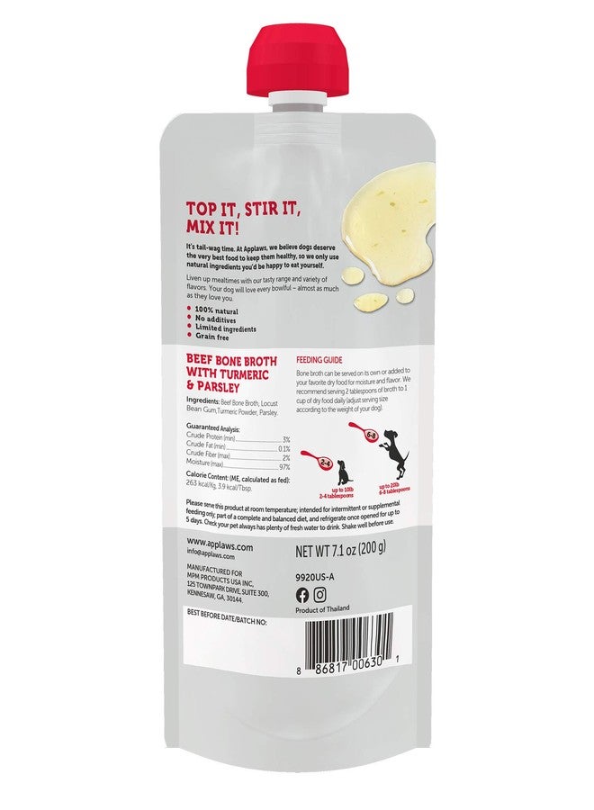 آبلاوس طعام الكلاب الرطب بنكهة مرق عظام البقر من أبلاوز تيست توبرز، 7.1 أونصة. - Image 2