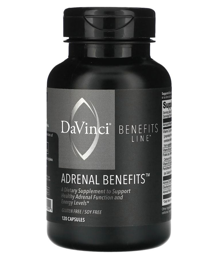 DaVinci Laboratories Benefits Line Adrenal Benefits 120 Capsules