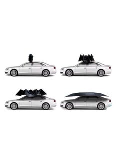 Alissa ​Portable Car Umbrella Sun Shade – Manual Foldable Roof Tent Cover, UV Protection, Waterproof, Windproof, Fits Most Sedans & SUVs, Outdoor Travel Essential  - Image 4