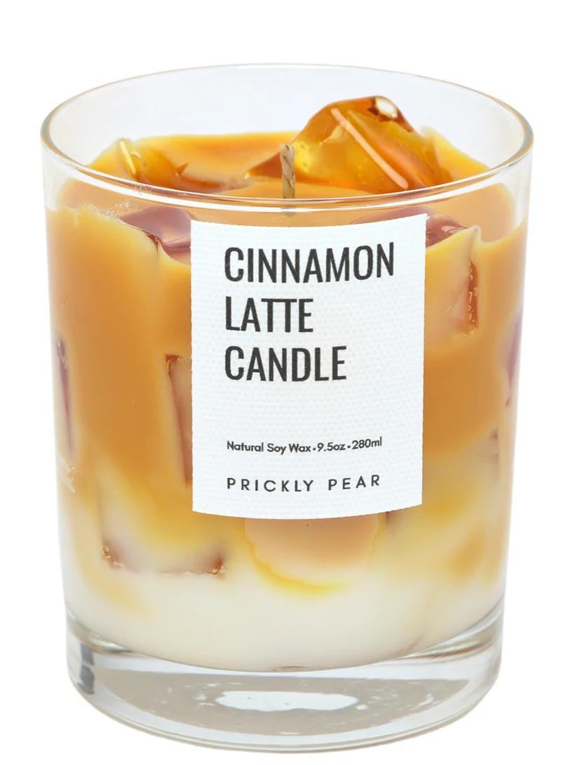 بريكلي بير شمعة لاتيه القرفة 9.5 أونصة