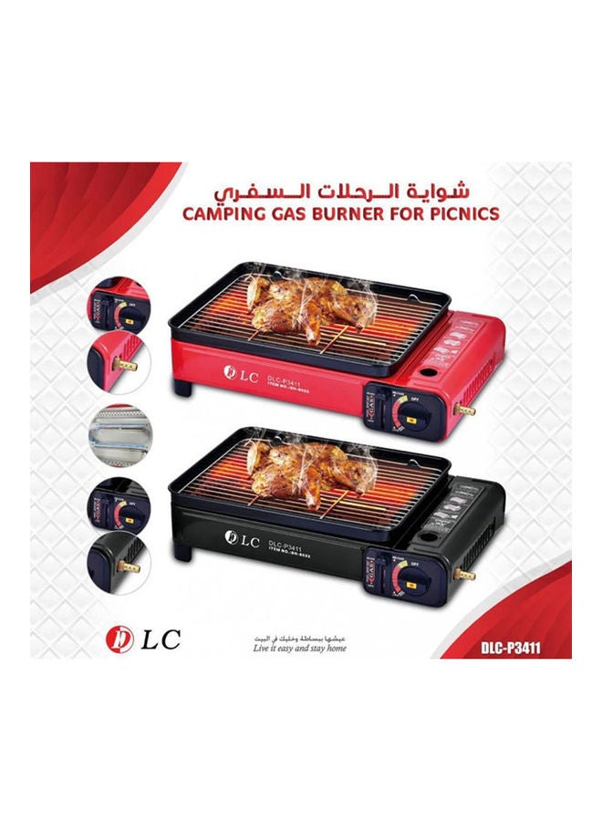 دي إل سي  موقد غاز محمول للشواء للتخييم - Image 2