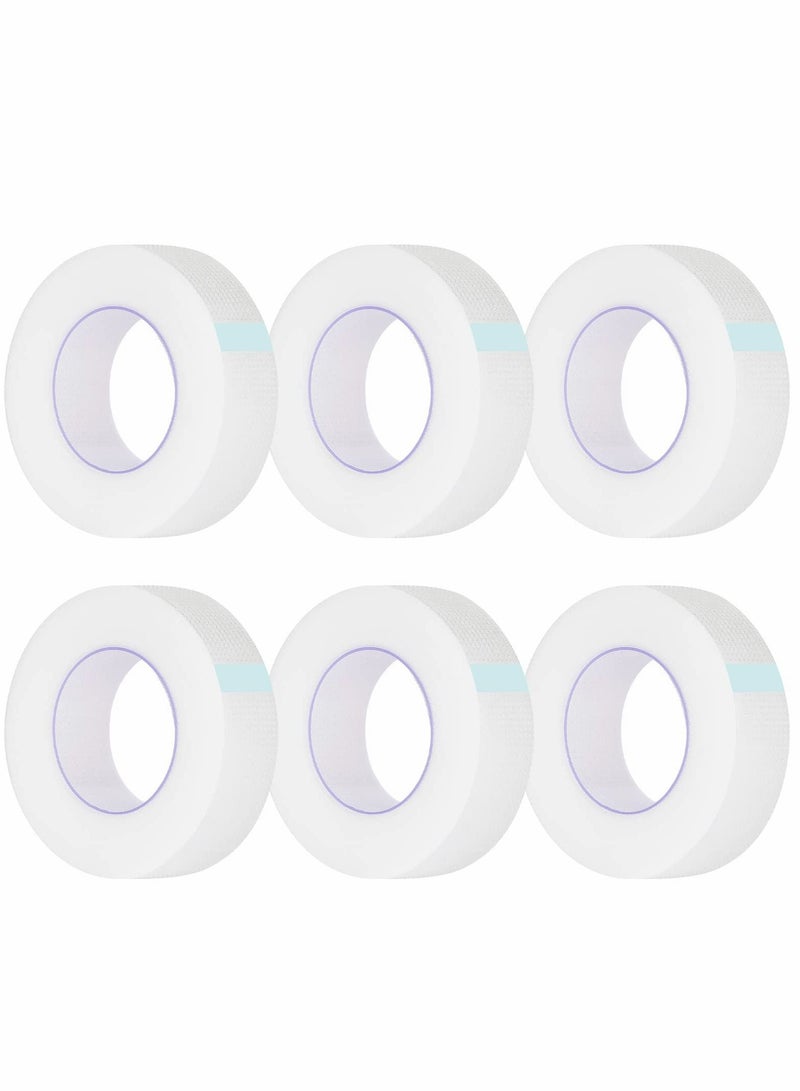 Excefore Lash Tape Adhesive Eyelash Tape, Eyelash Extension Tape, Breathable Eyelash Extension Tape, Adhesive Fabric Tape For for Eyelash Extension Supply 6 Rolls - Image 1