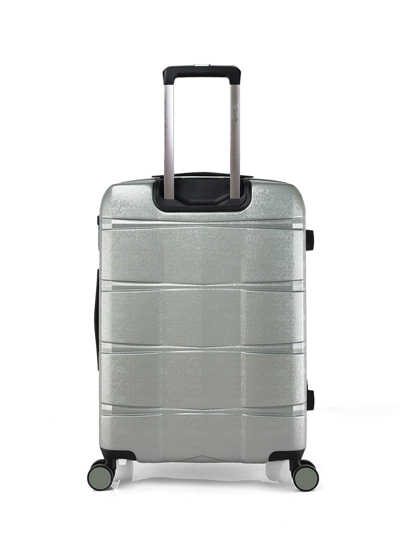 MAGELLAN Magellan Unisex Luggage Hard PC Material Travel Trolley Bag 1644HA/4P Matcha Green  - Image 5