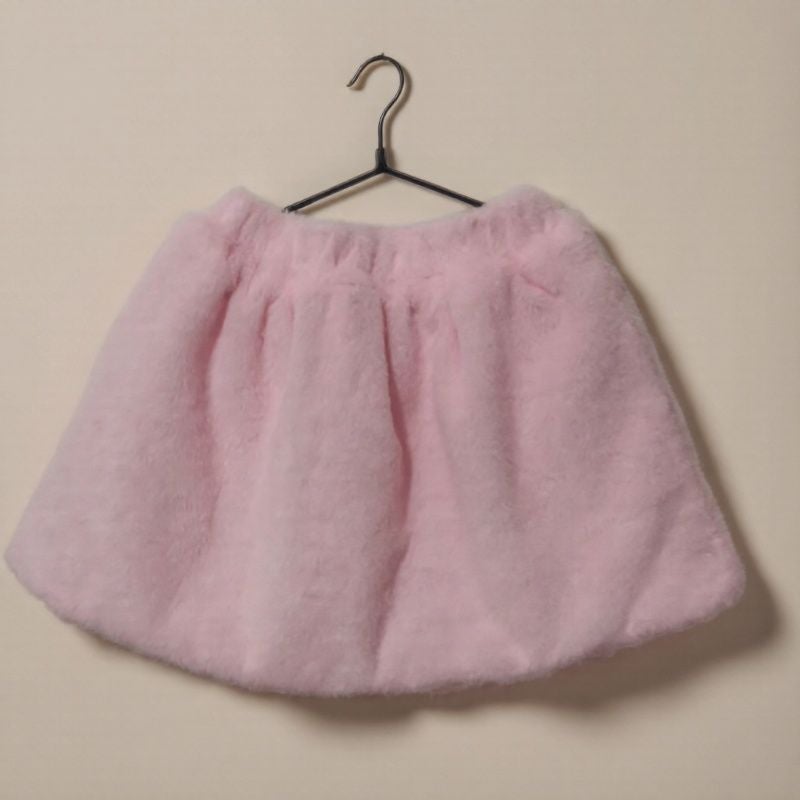 [Shop Selling] Girls Pleated Skirt Children'S Red Christmas Wool Skirt - Image 1