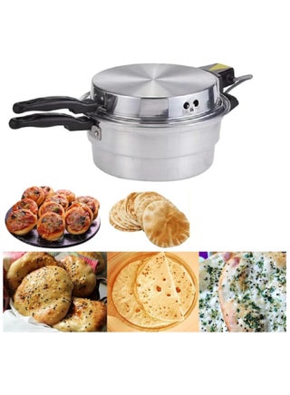 Aluminum Mini Electric Oven - Bread, Pizza, Khameer, and Lebanese Flatbread Maker | Multi-Purpose Hot Arabic Khameer Bread Machine" 28CM - pzsku/Z402F1C074A6555A8E0DEZ/45/_/1734114485/2278baf5-8e48-4428-816b-e066cbe68e3e