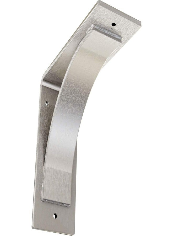 إيكينا ميلوورك دعامة موريس ستيل، مصنوعة من الفولاذ المقاوم للصدأ، أبعادها 3 بوصات عرضًا × 8 بوصات عمقًا × 8 بوصات ارتفاعًا - Image 1