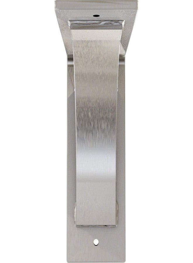 إيكينا ميلوورك دعامة موريس ستيل، مصنوعة من الفولاذ المقاوم للصدأ، أبعادها 3 بوصات عرضًا × 8 بوصات عمقًا × 8 بوصات ارتفاعًا - Image 3