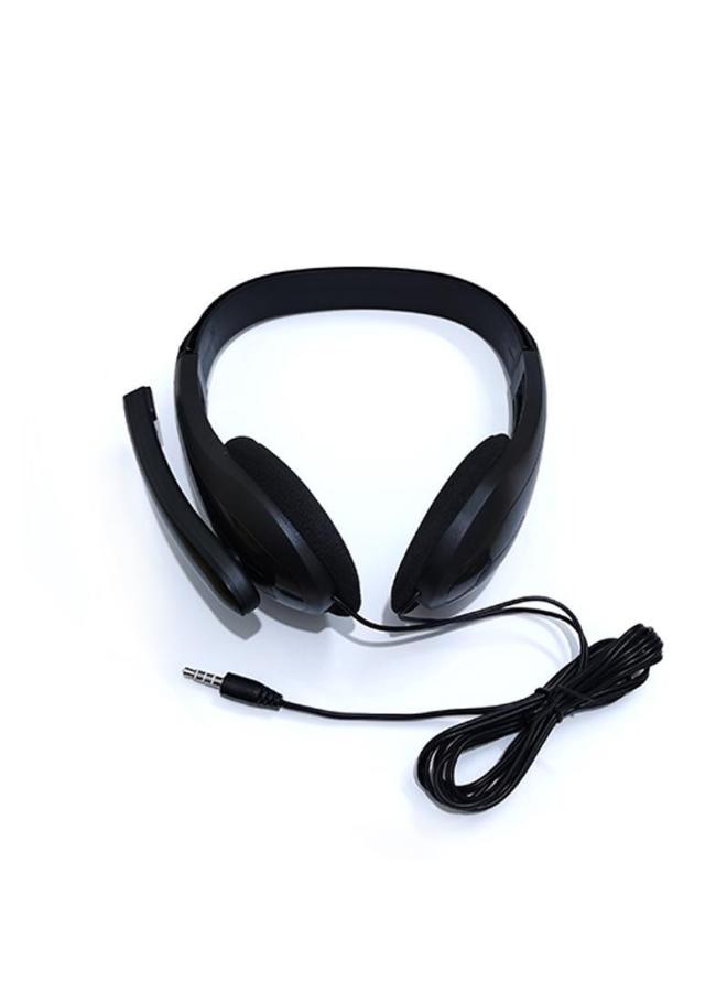 Mebao Lai Single Hole Notebook Mobile Phone Voice Call Microphone Computer Double Plug-in Wired Headset Microphone-Color:Black Single Hole Bare Metal  - Image 3
