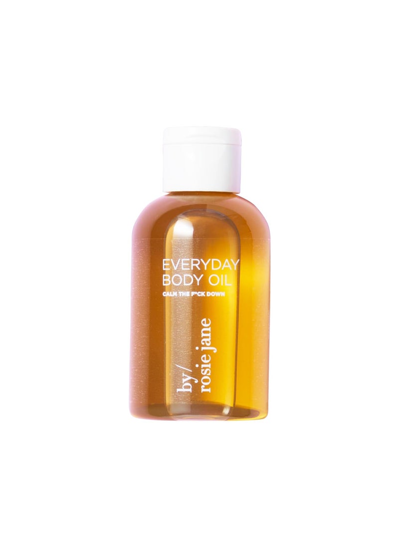 By Rosie Jane - By Rosie Jane Calm Everyday Body Oil  Calming Lavender Chamomile  Neroli Scented Body Oil with Coconut Oil Olive Oil  Rosehip Seed Oil to Hydrate and Nourish Skin 4 fl oz - Image 1