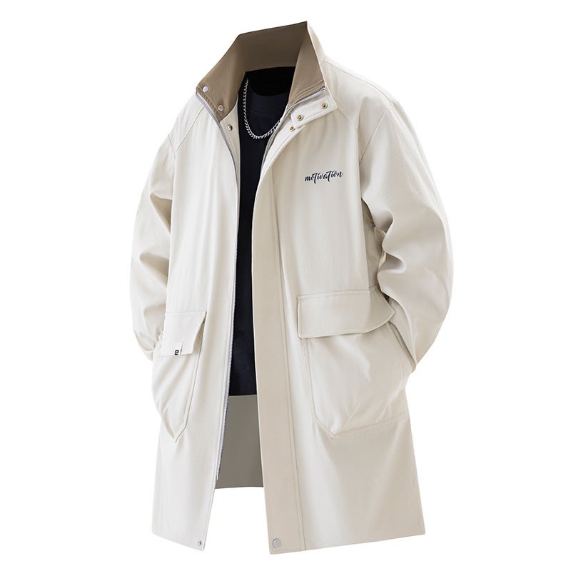 Thin Plus Size Jacket Coat Hooded Windproof Classic Explosions Simple Ins Student Youth - Image 4