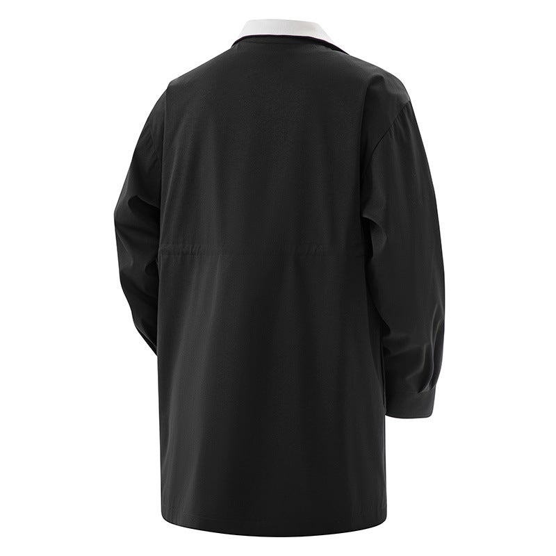 Thin Plus Size Jacket Coat Hooded Windproof Classic Explosions Simple Ins Student Youth - Image 3