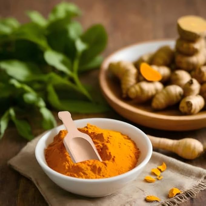 ريحني مجموعة 12 قطعة من المغارف الخشبية، التوابل، الشاي، القهوة، أملاح السكر، ملاعق خشبية طبيعية صغيرة للعلب الطهي في المطبخ - Image 4