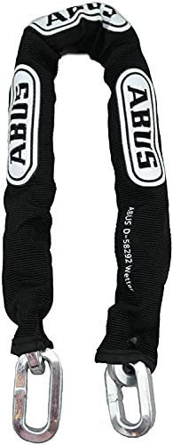 ABUS Hardened Steel 6KS 2 Foot x 14 Thick Square Security Chain for Bikes Containers Trailers ATVs Motorcycles and PersonalIndustrial Property