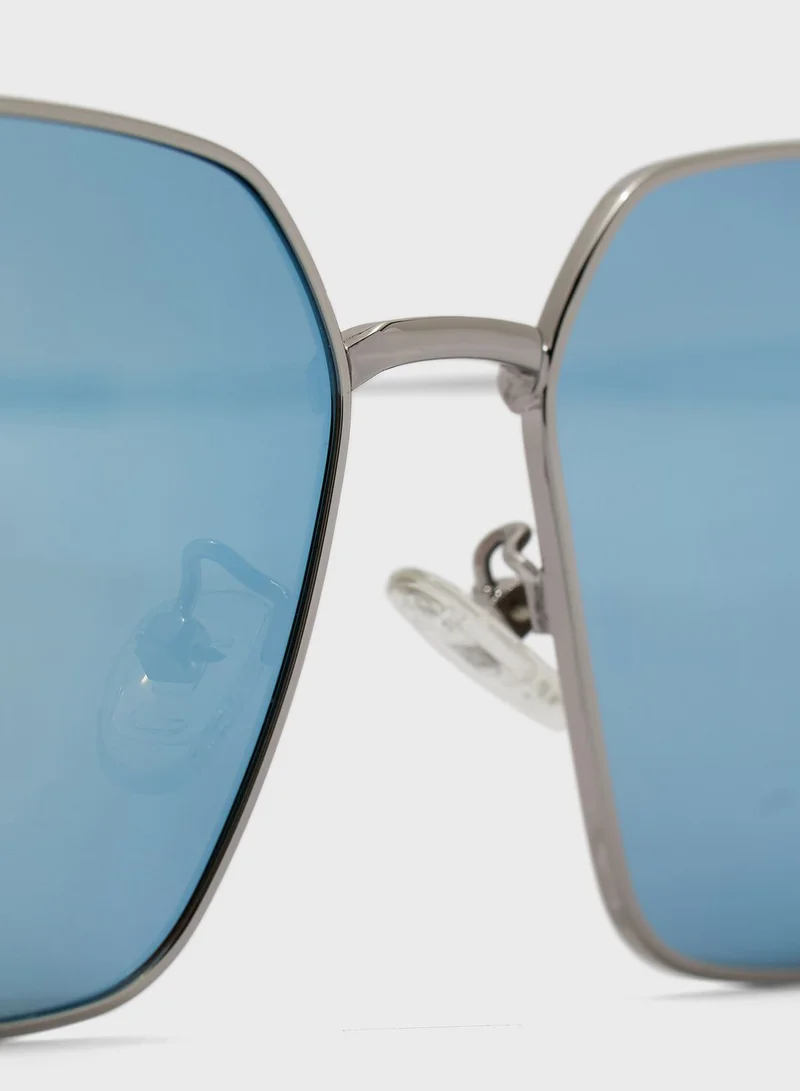 Seventy Five Casual Square Aviator Sunglasses