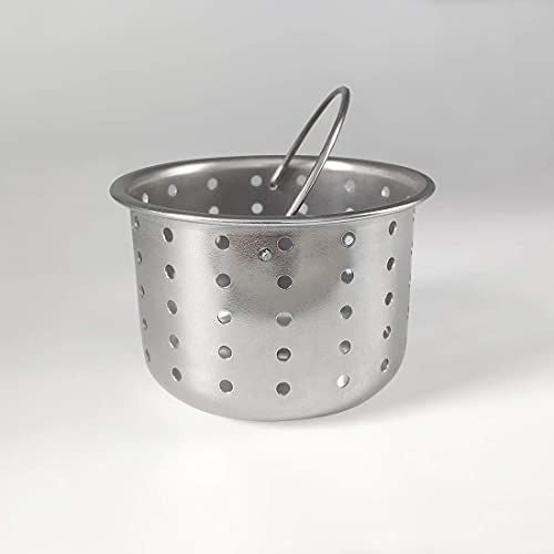 GZILA Kitchen Sink Drain Basket Only, 3-inch Basket for Kitchen Sink Strainer Replacement, Deep Cup with Handle, SUS 304 Stainless Steel - Image 3