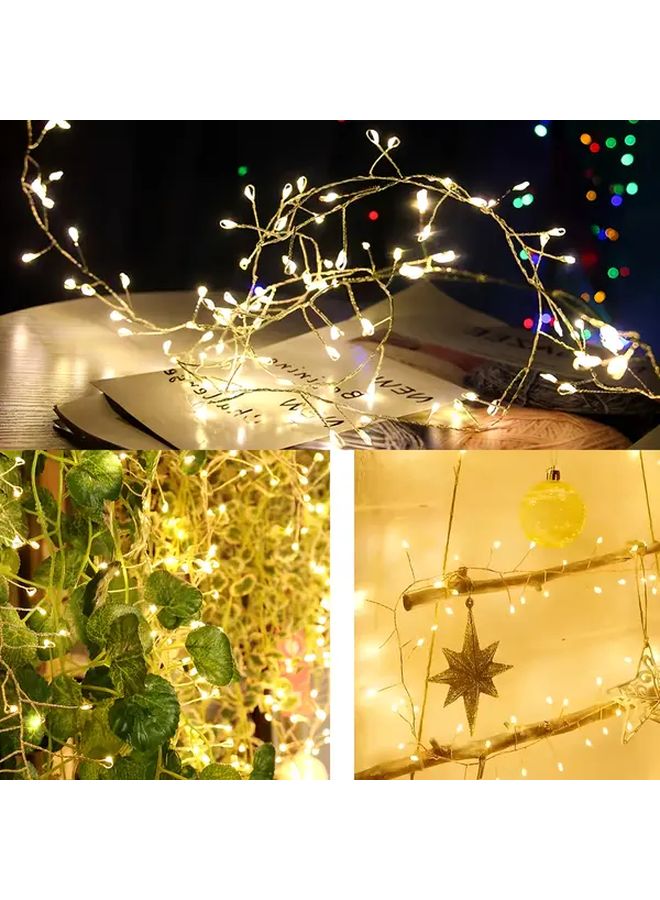 300 LED Colorful Lights 900cm 29.53ft USB String With Remote Control Timer - Image 3