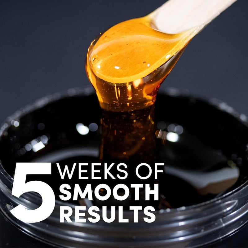 Persian Cold Wax Hair Remover Kit - Sensitive Skin Formula for Face, Legs & Body - 240ml - Image 3