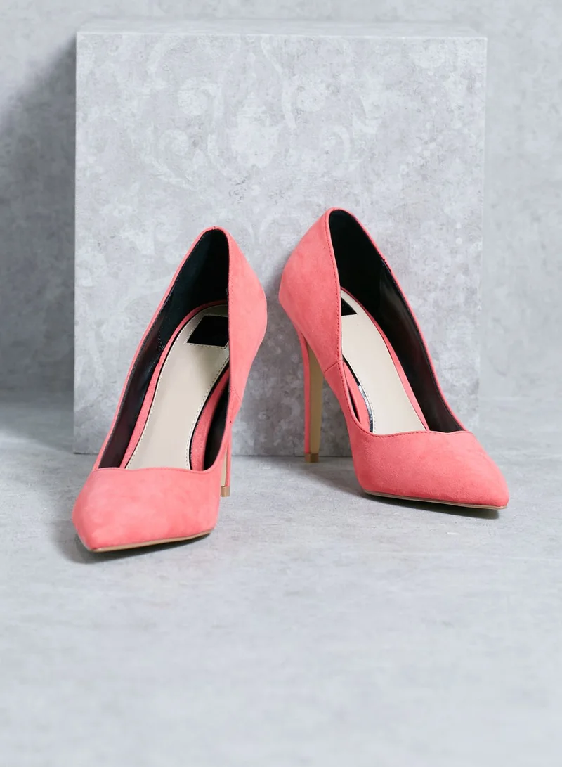 Miss Selfridge Pointed Court Shoes