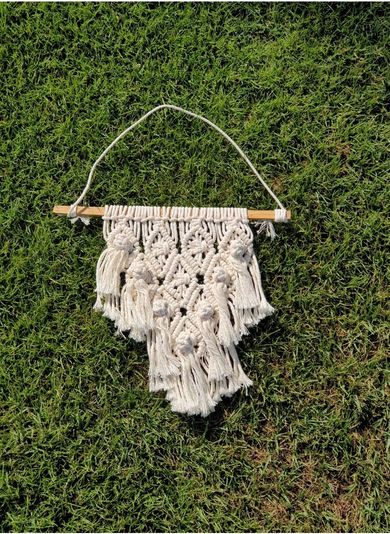handmade boho style small wall hanging
