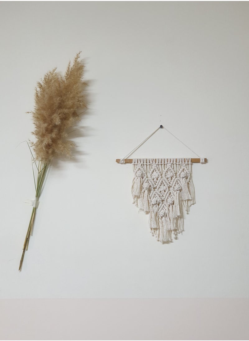 handmade boho style small wall hanging