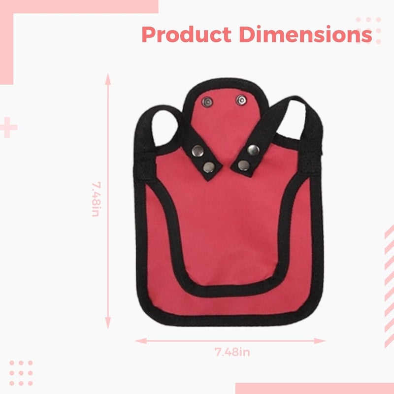 6 Pcs Chicken Saddles, Aprons for Hens to Protect Back Feathers from Pecking, Adjustable, Outdoor Climate Control - Image 5