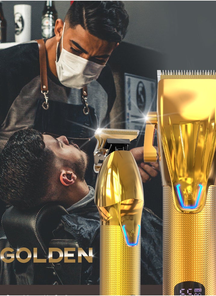 Generic Multifunctional Hair Clippers,Professional Hair Cutting Kit Beard Trimmer Barbers  - Image 2