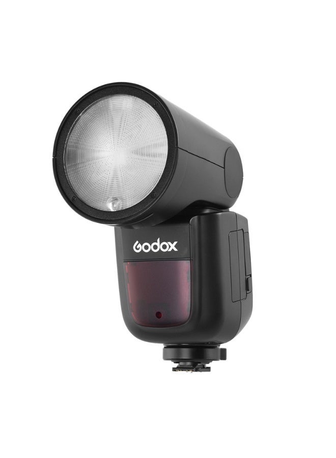 Godox V1-S Round Head Camera Flash for Sony, 2.4G TTL Sony Flash Speedlite, 1/8000 HSS Speedlight for Sony, Rechargeable Li-ion Battery, 480 Full Power Shots, 10 Level LED Modeling Lamp - Image 4