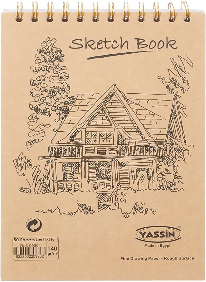 Yassin Yassin sketch book - multi color 
