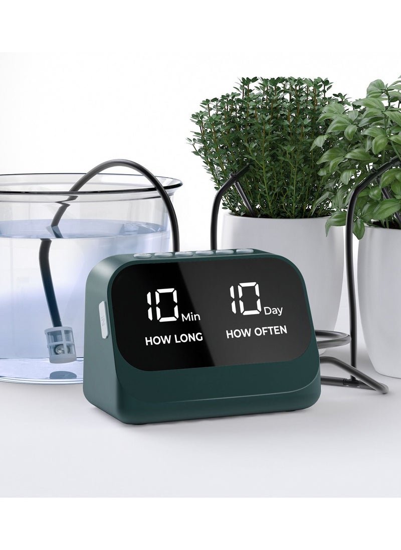 Generic - Automatic Watering System for Potted Plants, DIY Drip Irrigation Kit with Smart Timer, Waterproof LED Display & Large Capacity Battery, Precise Distribution of Water - Image 1