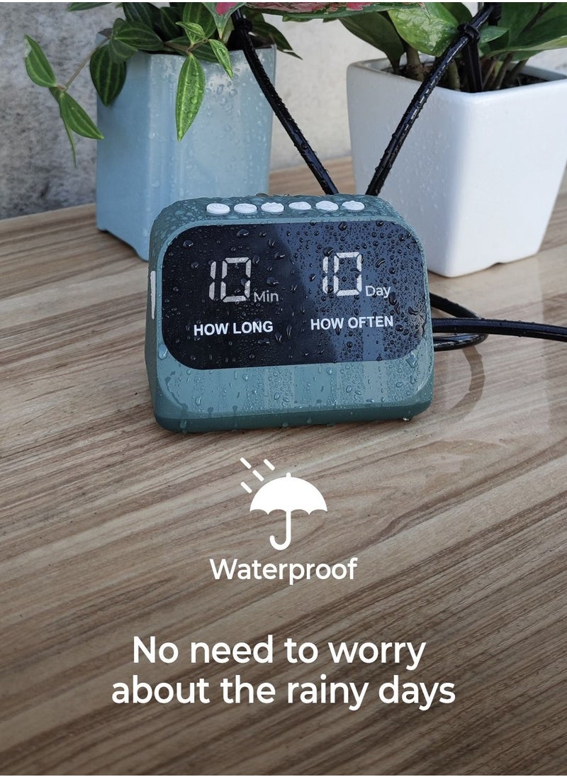 Generic - Automatic Watering System for Potted Plants, DIY Drip Irrigation Kit with Smart Timer, Waterproof LED Display & Large Capacity Battery, Precise Distribution of Water - Image 1