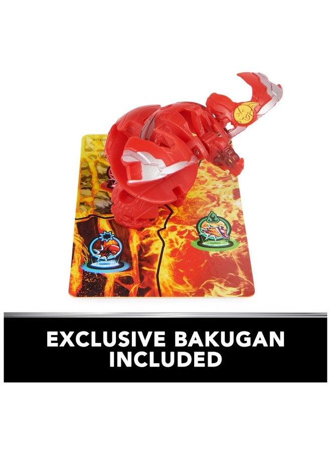 BAKUGAN - مجموعة تدريب مع بطاقات تداول مخصصة لشخصية التنين المصنوعة من التيتانيوم ومجموعة ألعاب للأطفال للأولاد والبنات من سن 6 سنوات فما فوق - Image 1